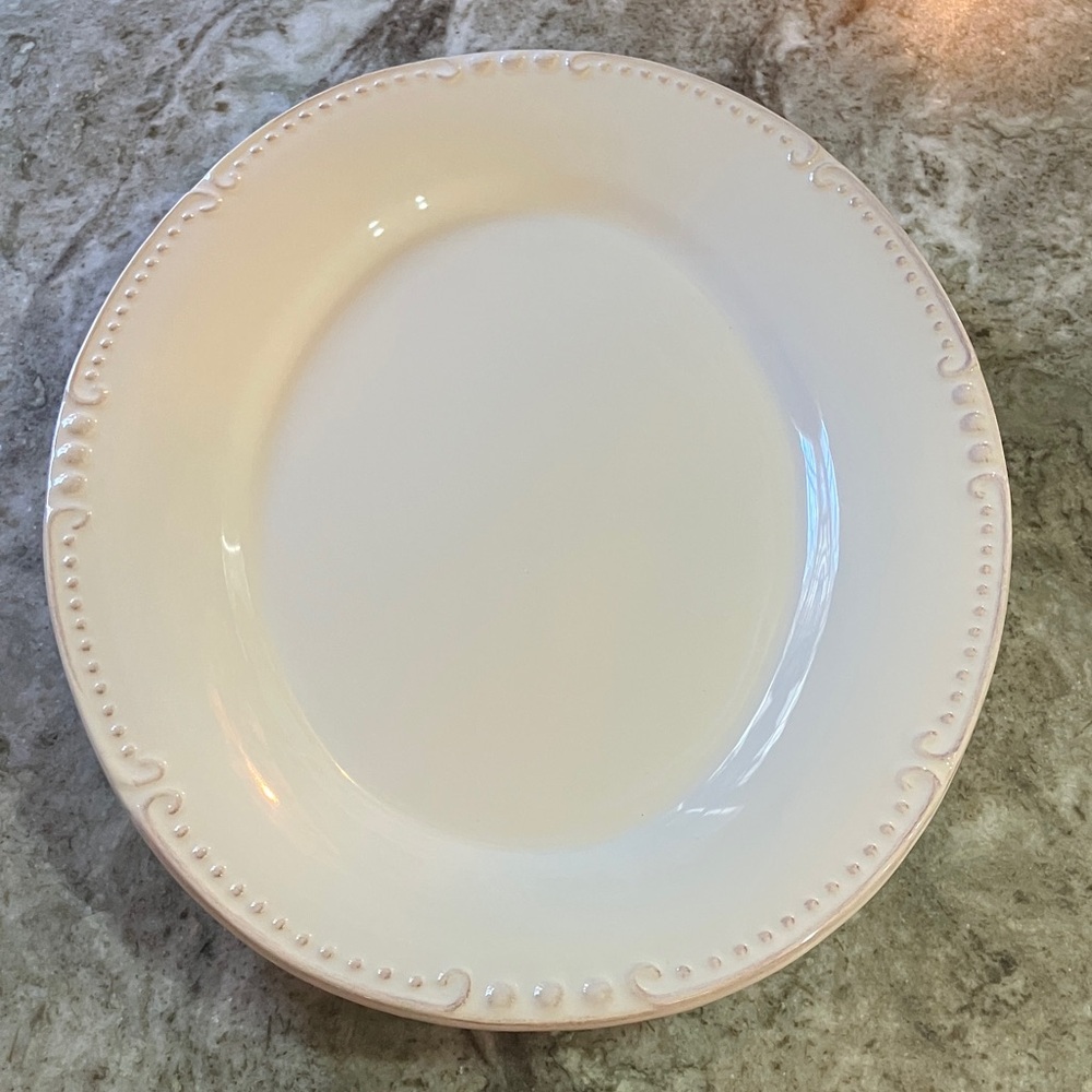 Skyros Designs Isabella Oval Platter Ivory - Picture 4 of 6